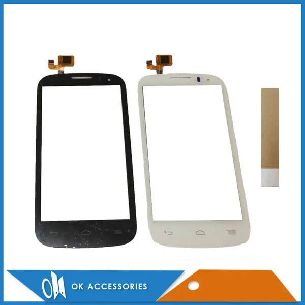 Для Alcatel One Touch POP C5 5036 OT5037 5036D 5037E OT5036 сенсорный экран дигитайзер черный белый цвет с