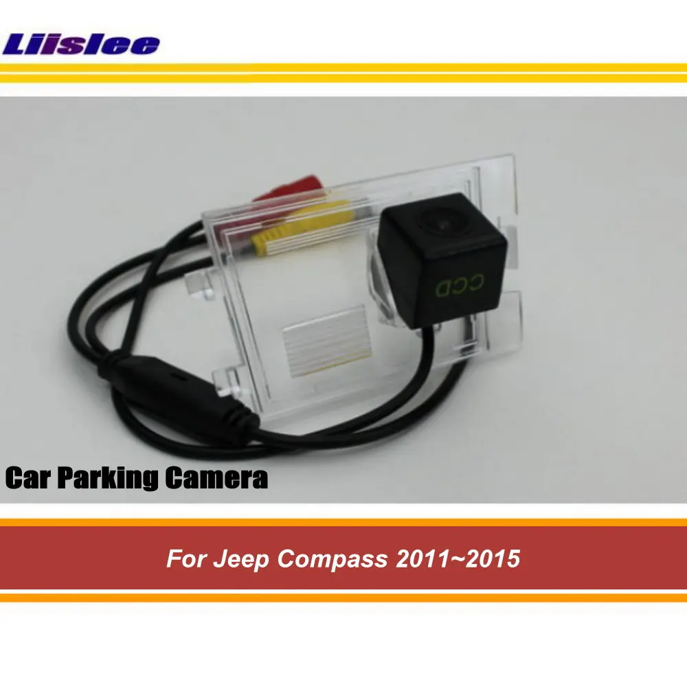 Автомобильная парковочная камера заднего вида для Jeep Compass 2011 2012 2013 2014 2015 AUTO HD SONY CCD