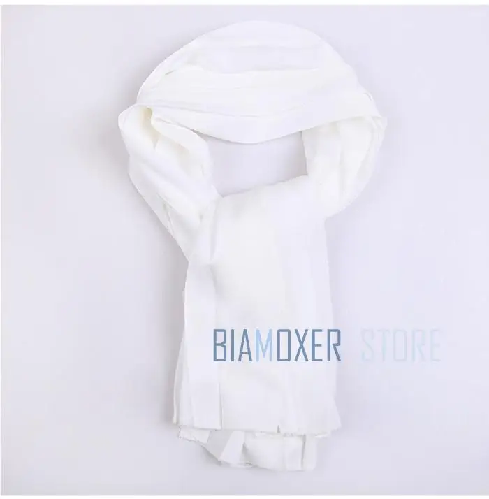 

Anime Attack on Titan Mikasa Levi Ackerman Scarf Cosplay Costume Shingeki no Kyojin Red / White Daily Casual All-match Scarves