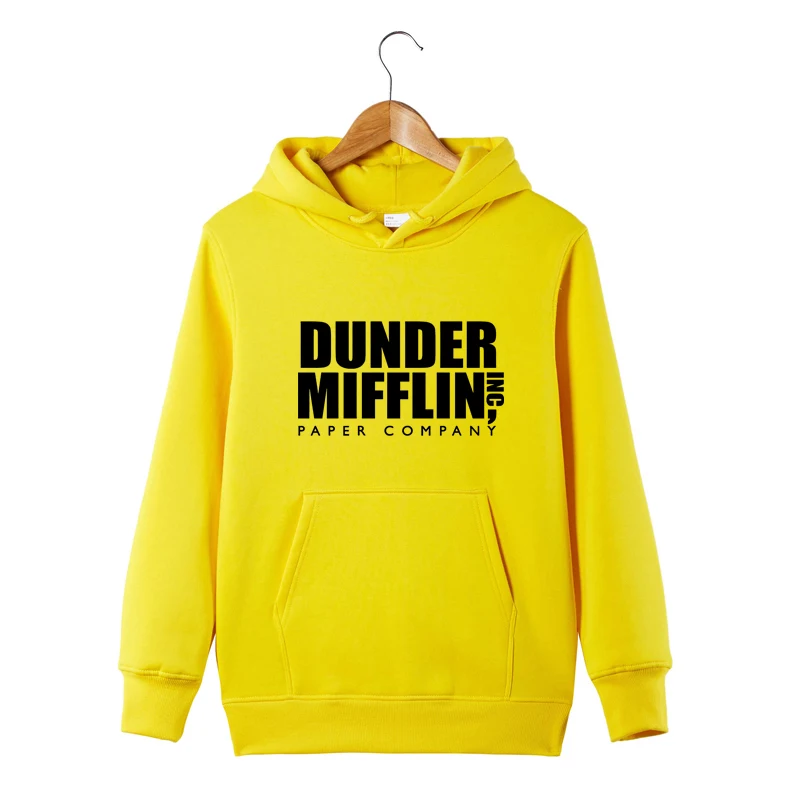 Толстовка с капюшоном Dunder Mifflin бумажная компания пуловер толстовка свитер |