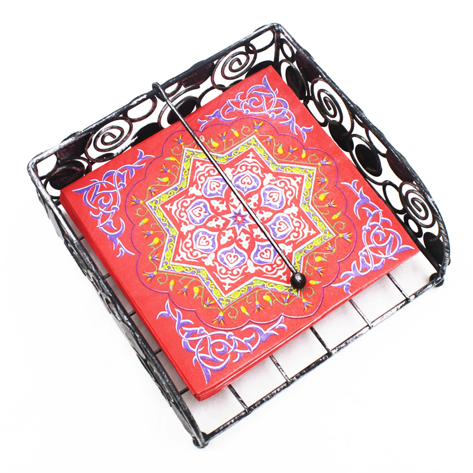 20 штук упак. украшения на Рамадан бумажные салфетки Исламские мусульманские