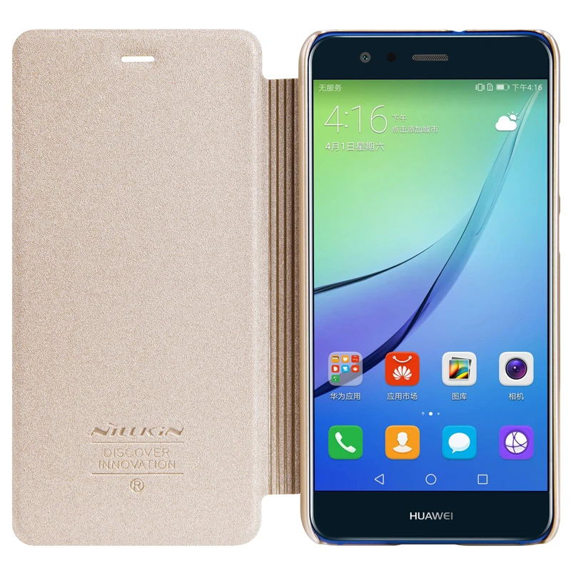 Для huawei P10 Lite чехол Nillkin Sparkle cover для телефона s защитная задняя крышка | Мобильные