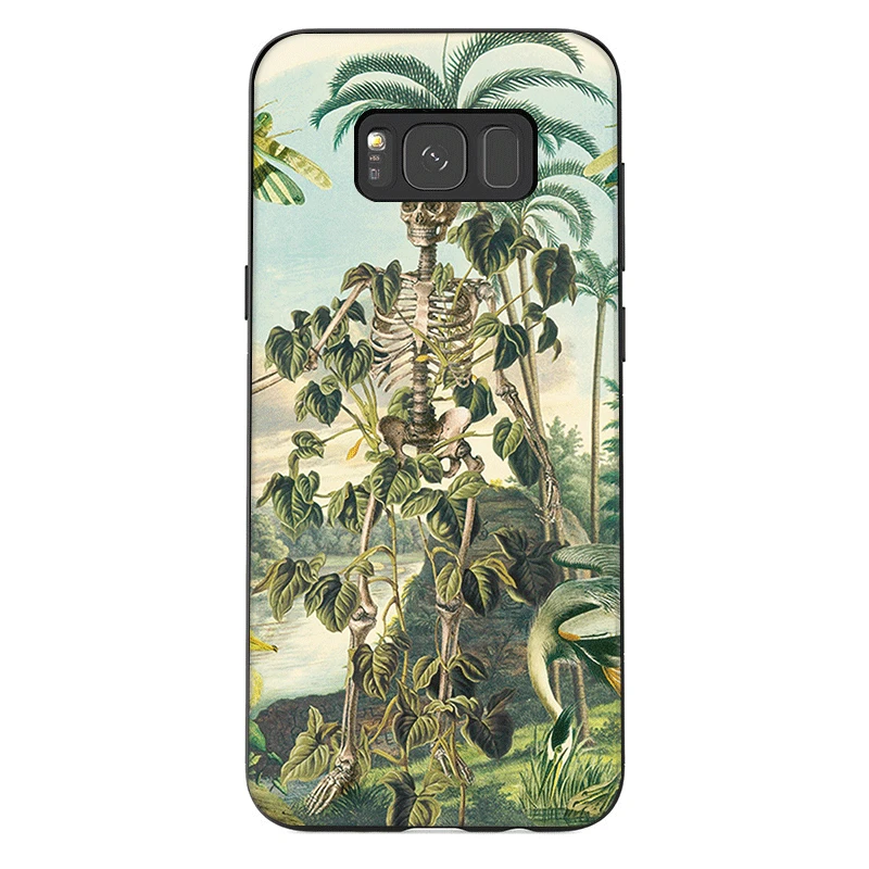 Силиконовый чехол для телефона дизайн анатомии человека Samsung Galaxy M10 M20 M30 J6 Note 8 9