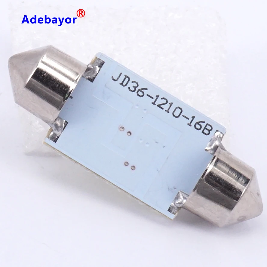3528x36 мм 16 SMD светодиодсветодиодный белая Автомобильная купольная гирлянда