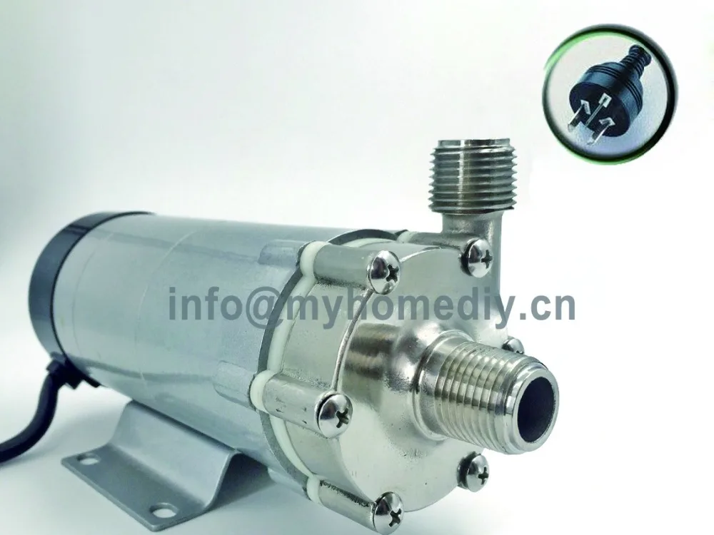 Магнитный приводной насос 15R с головкой из нержавеющей стали для Домашнего Пива