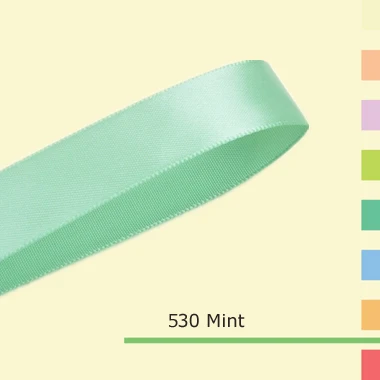 3" inch (75mm) Double Faced Satin Tapes