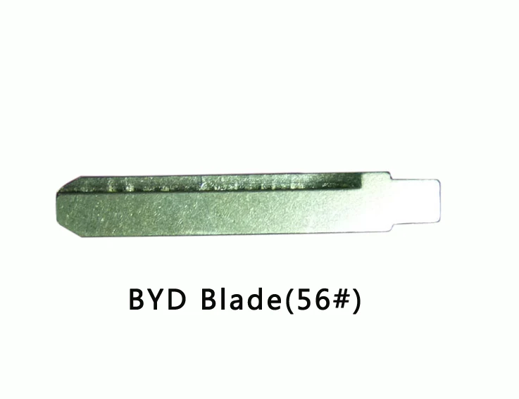 No.56 HU57 BYD Diyremote смарт-ключ лезвие для keydiy ключ HU66 HU87 MIT11R YM28 HON58 HU46 HU100 HU57 MAZ20R/MAZ24R NE36 MAZ25 HU134TE NE38 - Цвет: No.56 HU57 BYD