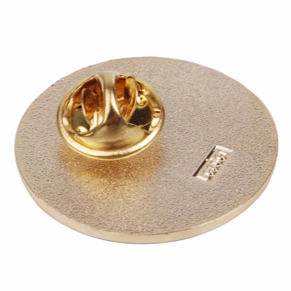 US MILITARY DEPARTMENT OF THE NAVY METAL PIN BADGE |