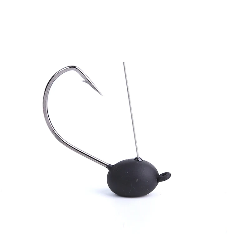 

Mustad Fishing Hooks 1.7g 3.5g 5g Crank Jig head Hook Anti Winding Lead Head Fishhooks Soft Worm Lure Jigbait Hooks Pesca Peche