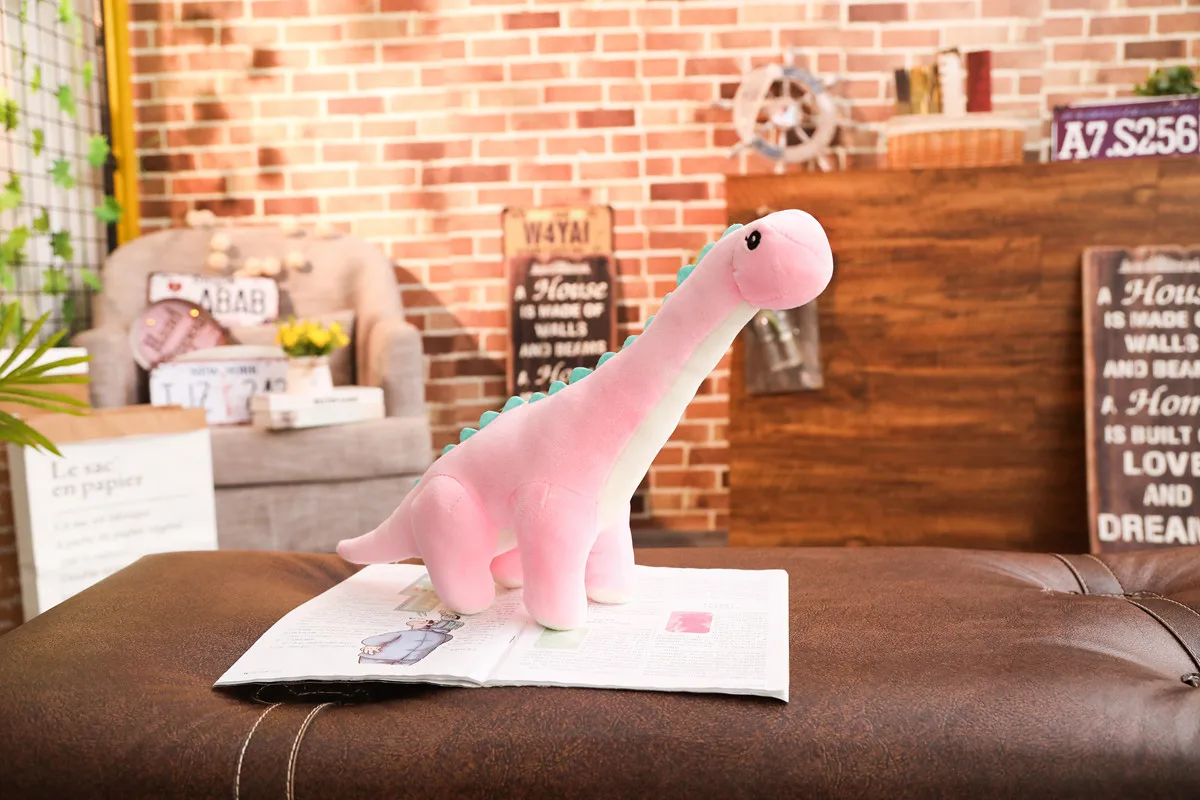 

1pc 60 Cartoon Cute dinosaur Long neck Plush Toy soft animal Stuffed doll High quality Kawaii christmas gift for children