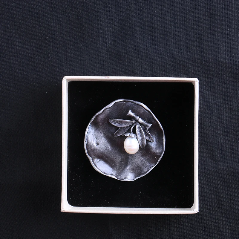 Европейская и американская Винтажная брошь в виде бамбукового растения булавки