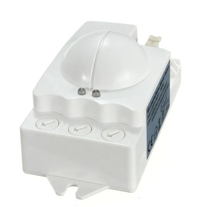 Hot sale 2017 New Excellent Quality 360 Degree 500W Microwave Smart Motion Sensor Light Radar Switch Ceiling Recessed Wall