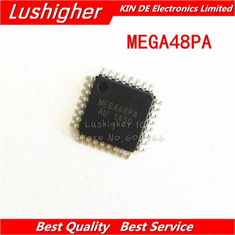 

5PCS ATMEGA48PA-AU ATMEGA48PA QFP TQFP32 ATMEGA48-AU