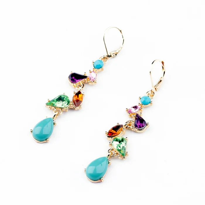 AB-ed00412/TRACYSGER/Female long fashion style color and fresh Earrings | Украшения и аксессуары