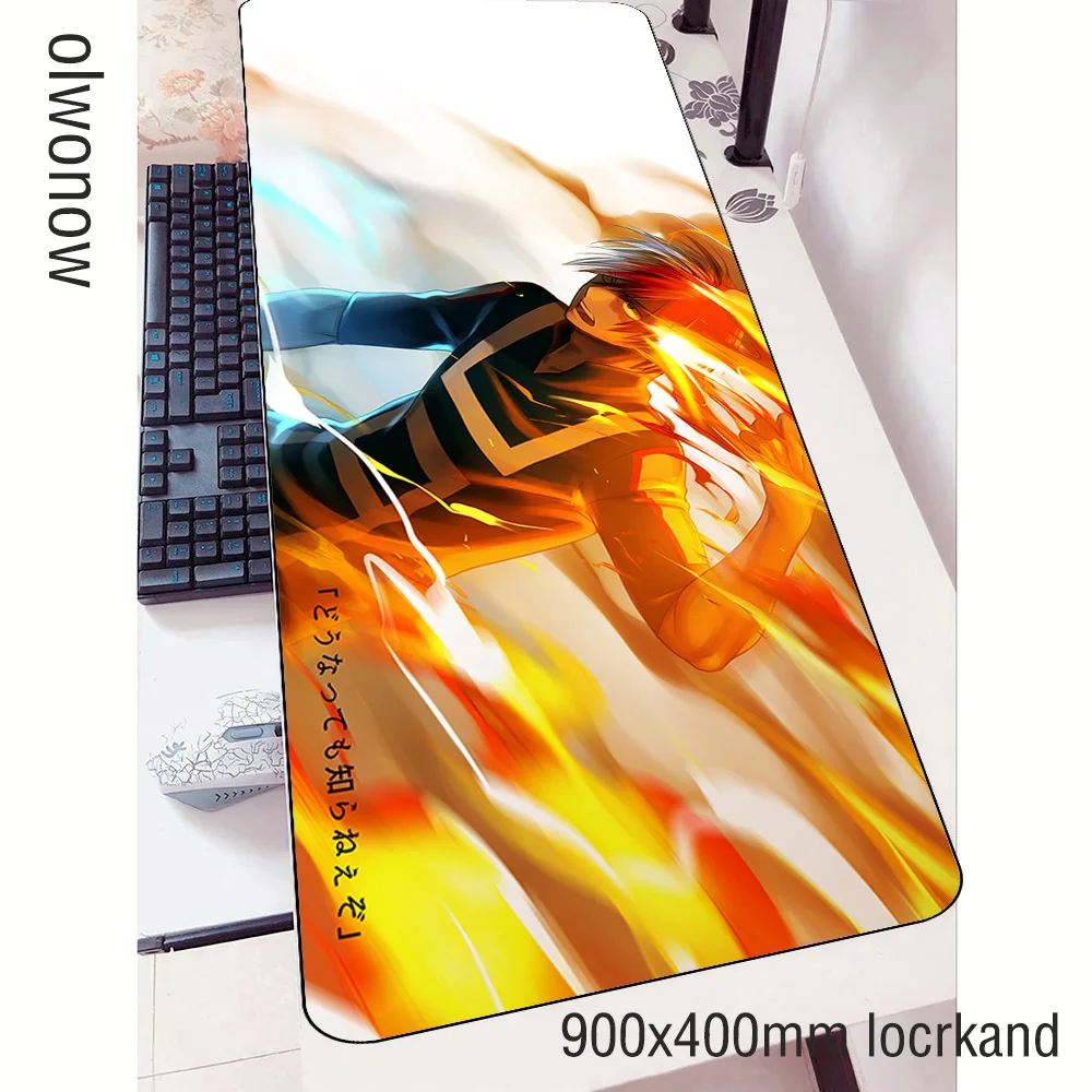my hero academia padmouse 900x400x3mm gaming mousepad game Birthday mouse pad gamer computer desk gel mat notbook mousemat pc | Компьютеры