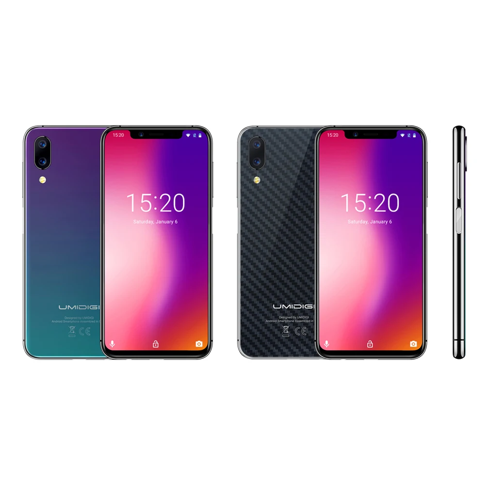 UMIDIGI один 4G B 32 ГБ Глобальный Версия 5 9 &quotполная поверхность Экран сотовый телефон