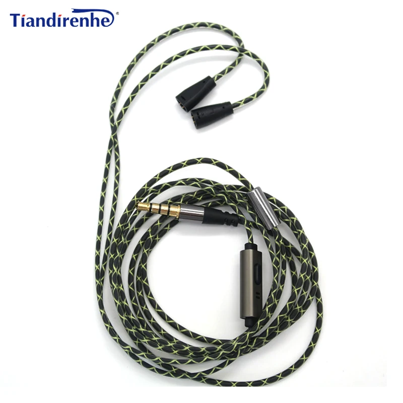 Сменный кабель для Sennheiser IE8 IE80 IE8i наушники Шум шумоподавлением гарнитура Android