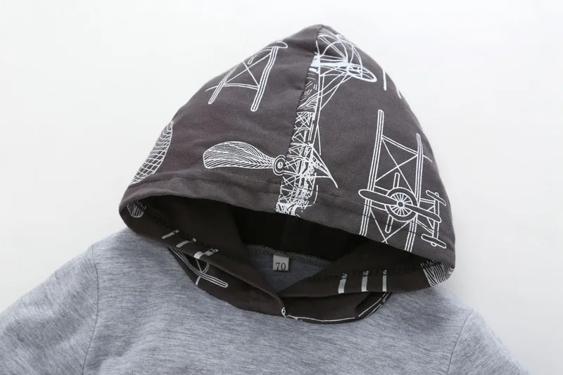 Демисезонный для маленьких мальчиков 2 шт. комплект одежды детский Детская