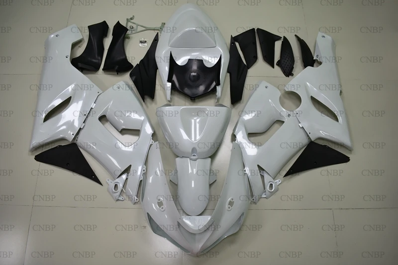Набор для тела Ninja ZX 6r 2005 Kawasaki ZX6r 2006 Белый Abs обтекатель 2005|Полные комплекты