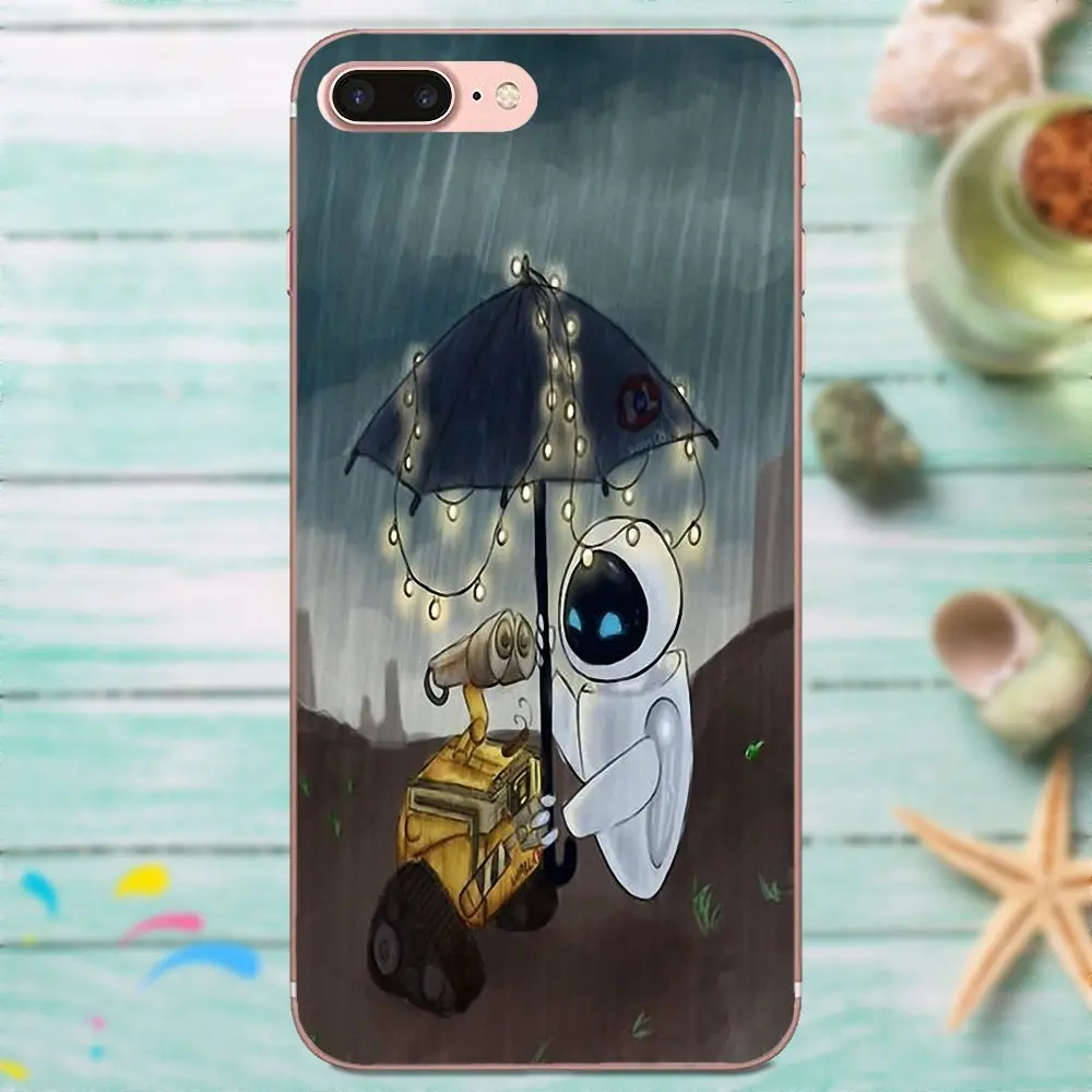 Best Friends Wall e And Eve для Xiaomi Mi3 Mi4 Mi4C Mi4i Mi5 Mi 5S 5X6 6X8 SE A1 Max Mix 2 Note 3 4 Мягкий силиконовый