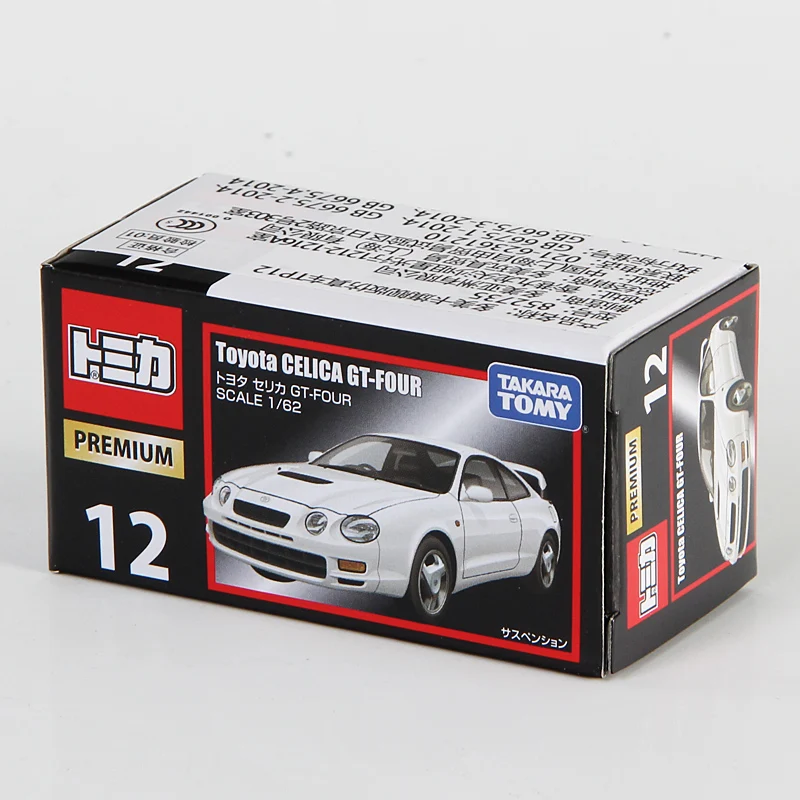 Takara Tomy Tomica Premium TOYOTA CELICA GT FOUR 1/62 металлическая литая модель игрушечного автомобиля