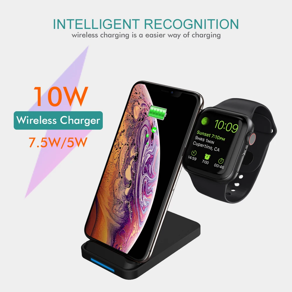 NYFundas Qi беспроводной Быстрый держатель для телефона зарядное устройство Iphone XS MAX XR