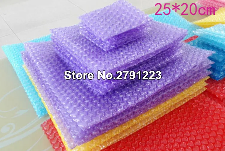 25 шт. новые пузырчатые пакеты в форме сердца надувной мешок пенопластовая пленка