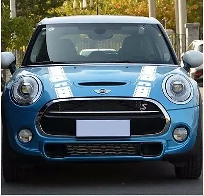 Декоративная наклейка на автомобильный капот в виде ремня для Mini Cooper R50 R52 R53 R55 R56