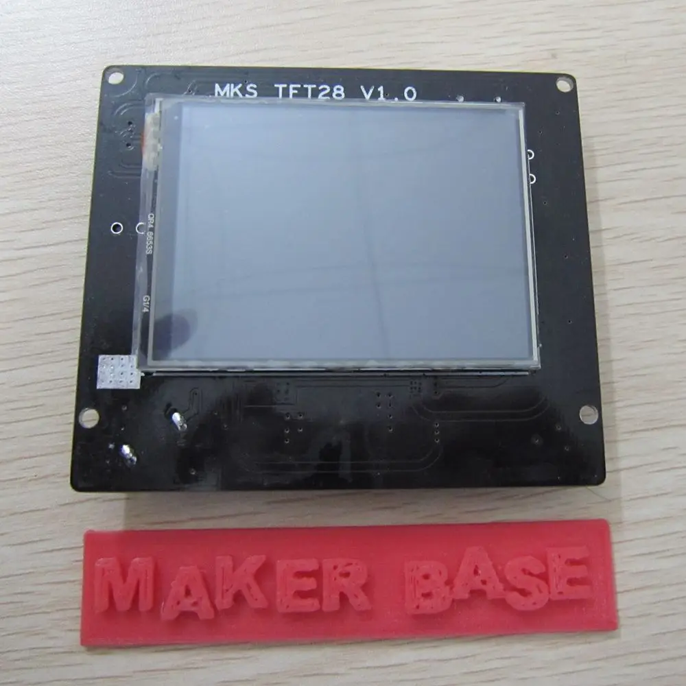 E &amp M 2 8 дюймов TFT сенсорный экран 3d принтер Ramps 1 4 U диск MKS TFT28 V1.2 мощность