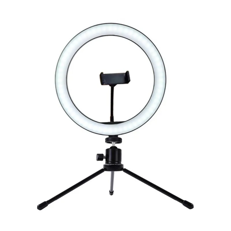 Tycipy 26 см кольцевой свет LED фотография селфи фото камера Студия держатель телефона