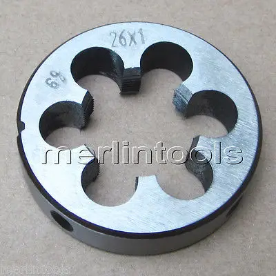 

26mm x 1 Metric Right hand Die M26 x 1.0mm Pitch