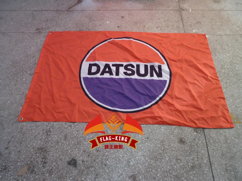 

Флаг NISSAN DATSUN, искусственная кожа, 100% полиэстер 90*150 см, флаг king
