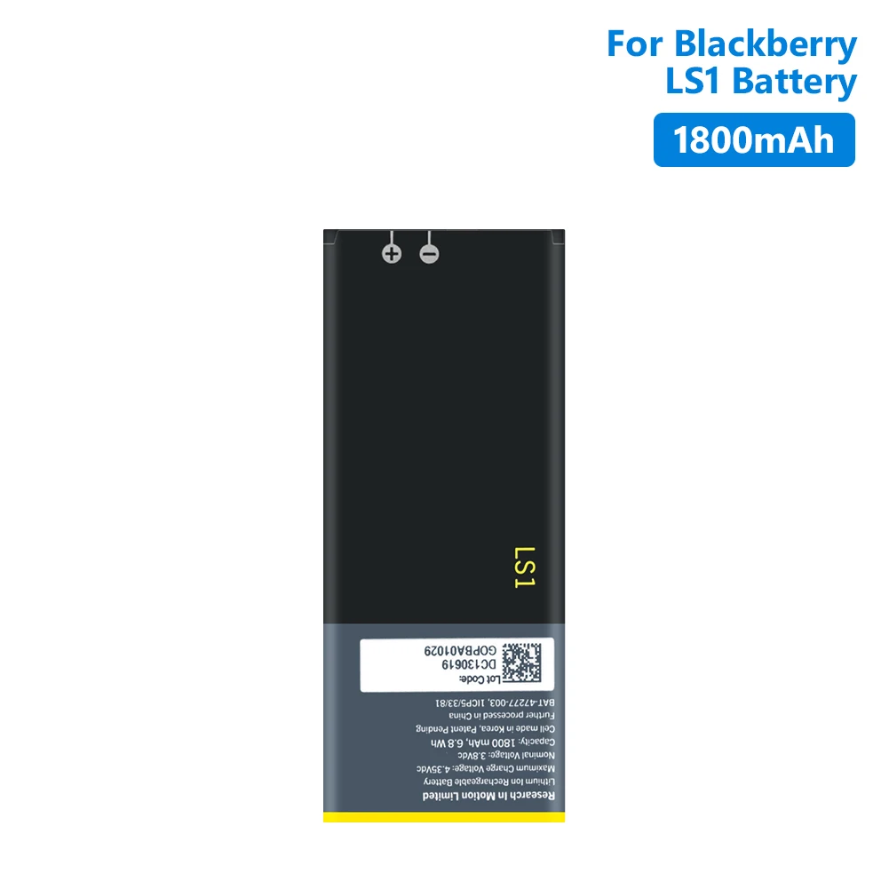 1800 мА/ч, LS1 LS-1 Батарея для BlackBerry Z10 STL100-2 Z10 LTE STL100-3 STL100-1 Перезаряжаемые литиевая батарея телефона Bateria батареи