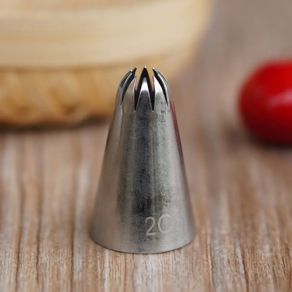 # 2C Средний размер Нержавеющая сталь Обледенение труб сопло для крема и