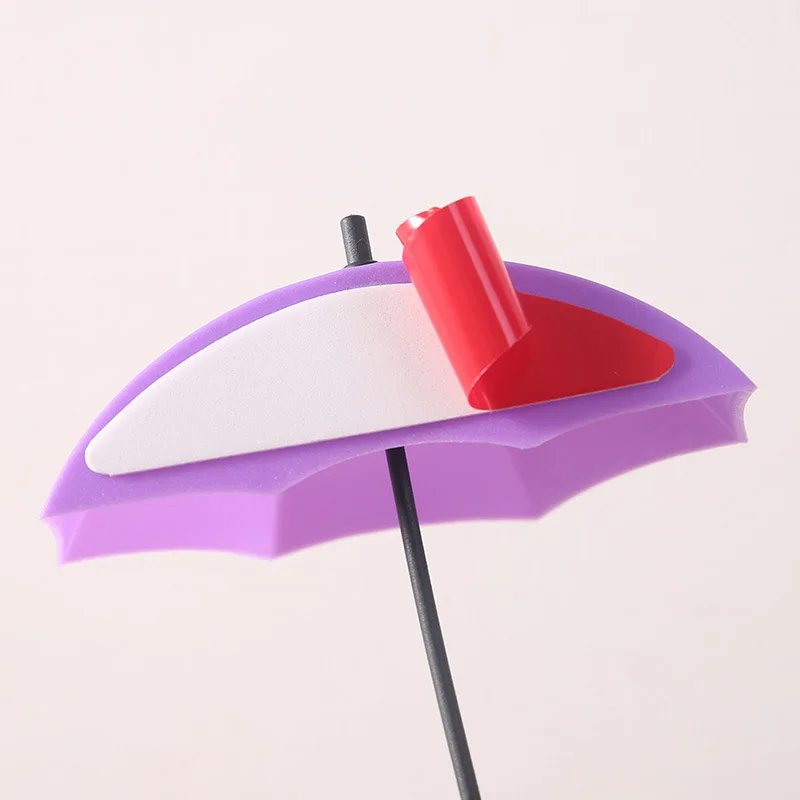 3 шт креативный красочный зонтик форма дверь крюк клей без следа гвоздь-крючок