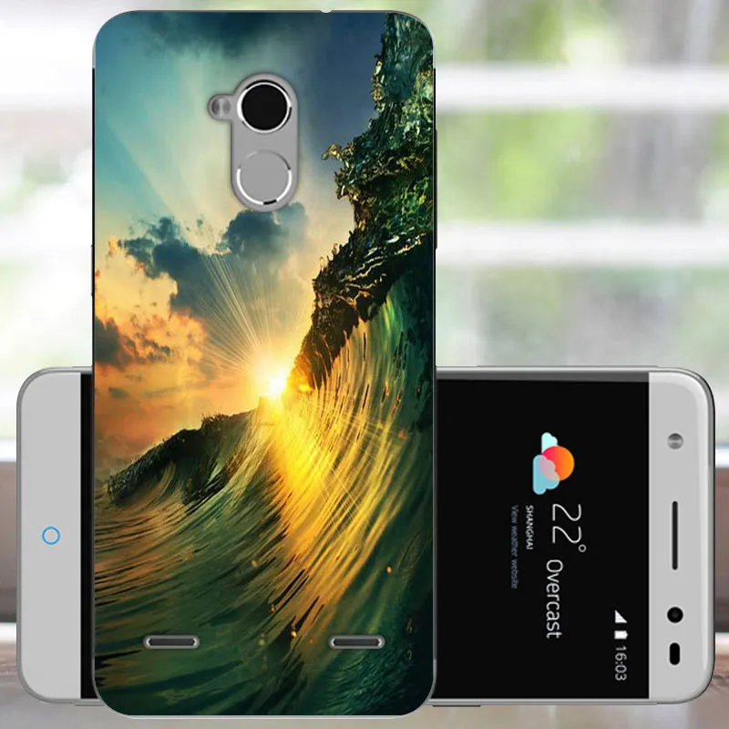 HLT Zte V7 Lite чехол для телефона " FANATU цветной ТПУ с принтом zte Blade V7 Lite чехол силиконовый Задний защитный чехол для zte V7 Lite Coque - Цвет: HLT
