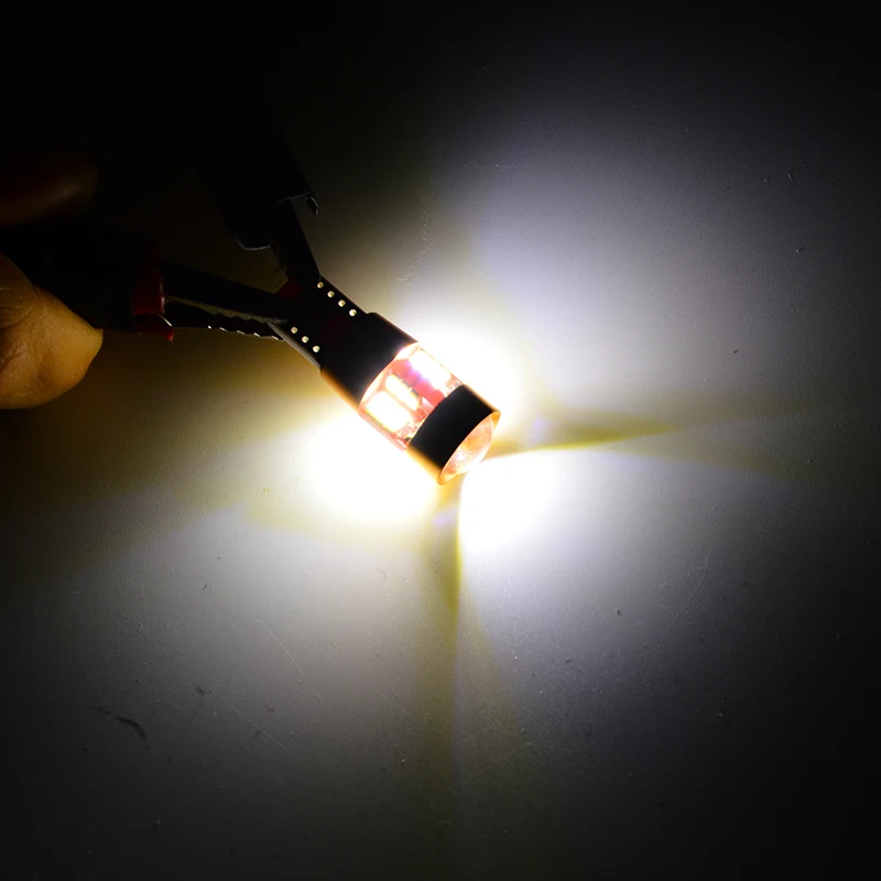 oynyo Car T10 LED 194 W5W Super Bright 57SMD Canbus No Error 6000K 12V White Auto Clearance Lights License Plate Light Tail Lamp |
