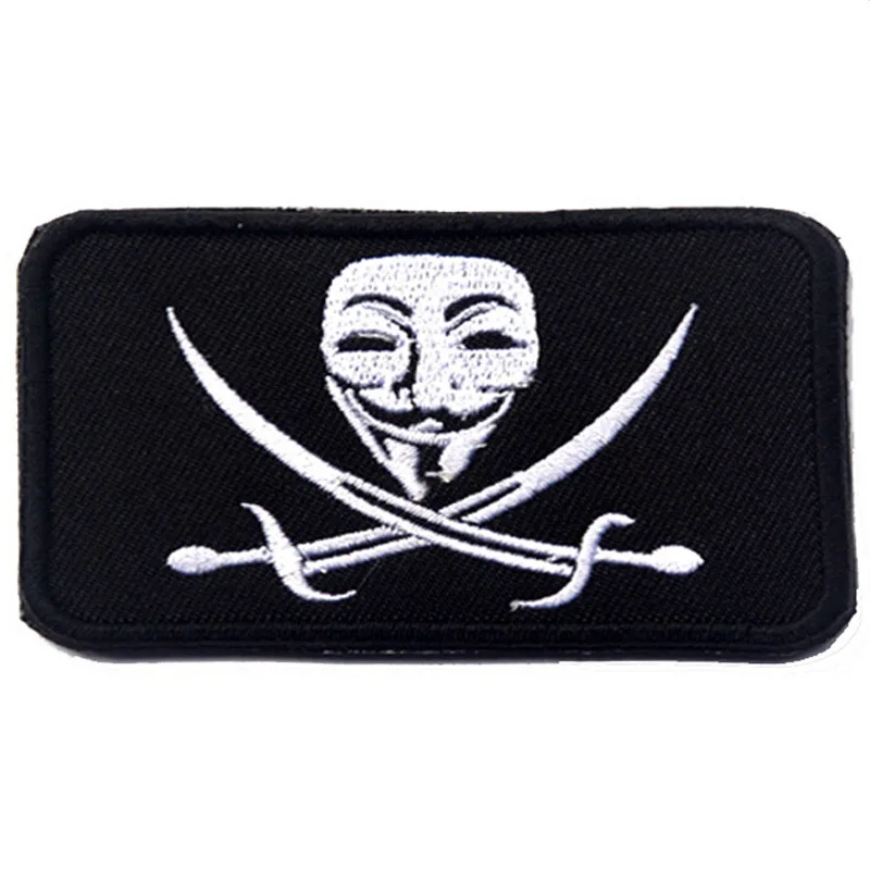 V vendetta Chapter 2 Patches armband embroidery the tactical military patches badges for clothes clothing HOOK/LOOP 8*6CM | Дом и сад