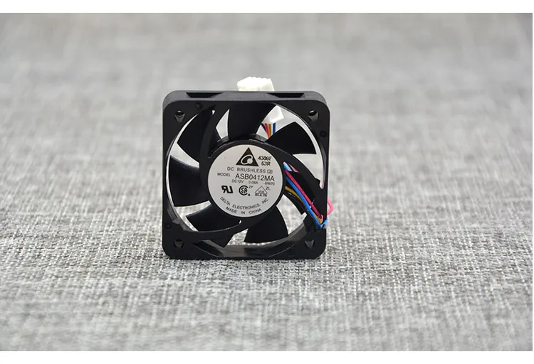 Новый оригинальный 4 см 4010 12 В 0,08a ASB0412MA 4-проводной бесшумный переключатель гидравлический вентилятор охлаждения