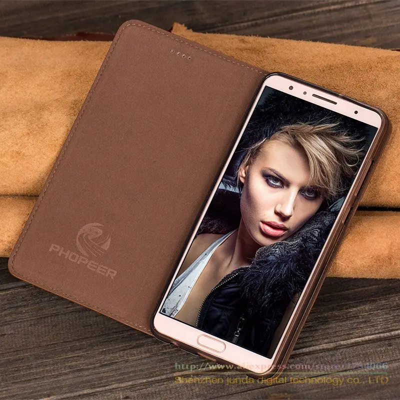 Оригинальный PHOPEER Марка чехол для lenovo a5000 5000 Роскошные из натуральной кожи в стиле