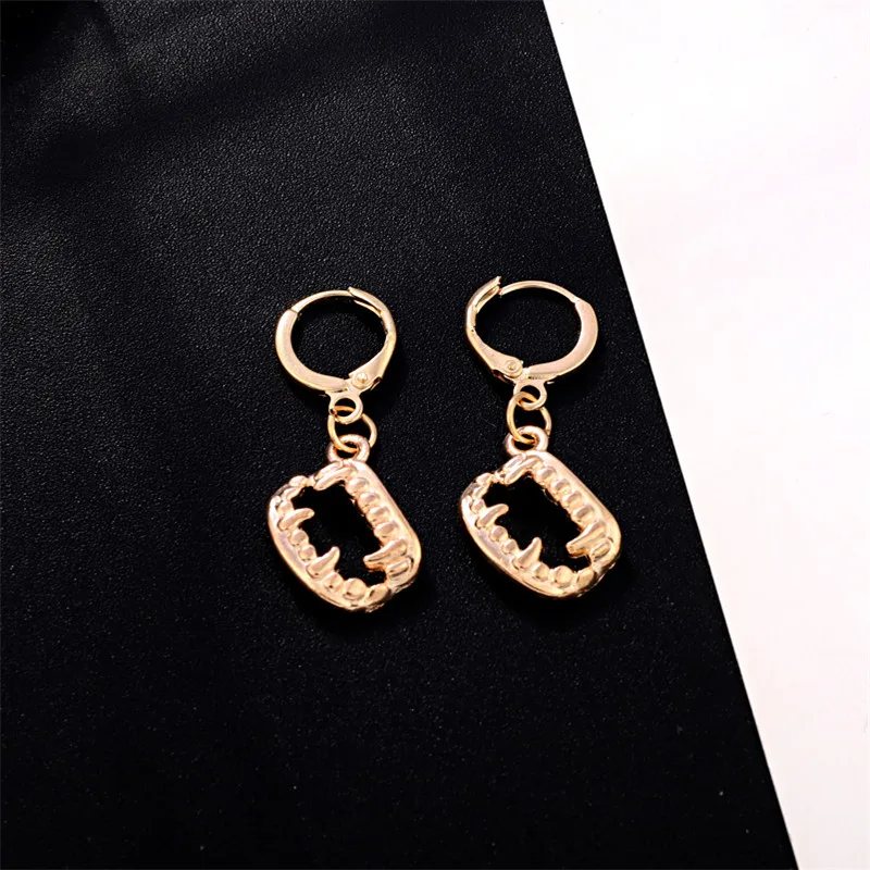 1 пара женские серьги-кольца в стиле панк | Украшения и аксессуары