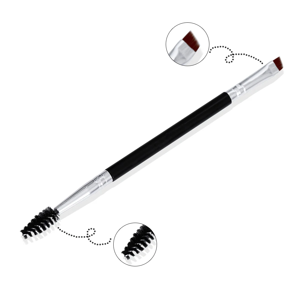 Tomtosh 1 шт. 12 # большая синтетическая кисть для бровей Duo смешивания кисти макияжа