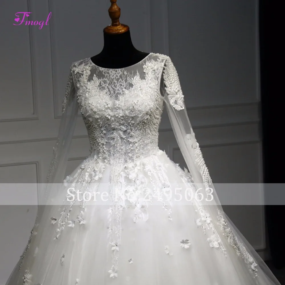 Vestido de Noiva свадебное бальное платье со шнуровкой и глубоким вырезом роскошное