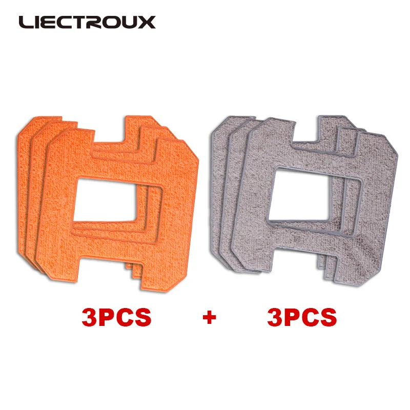 

(For X6) Fiber Mopping Cloths for Liectroux Window Cleaning Robot , 6pcs/pack