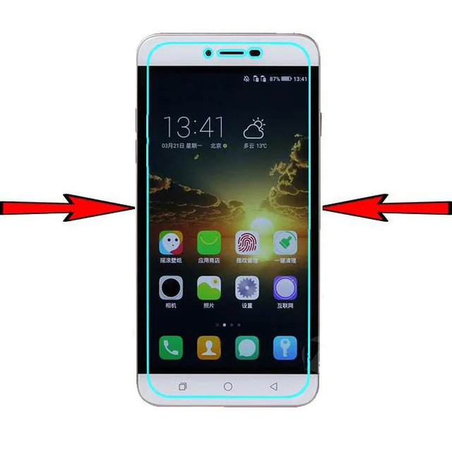 2.5D Закаленное стекло для Coolpad Torino Высококачественная защитная пленка
