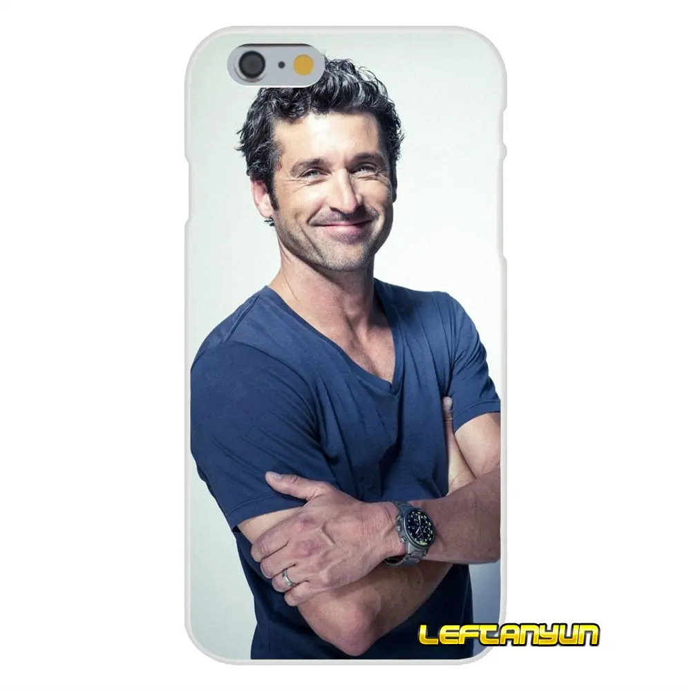 Для iPhone X 4 4s 5 5S 5C SE 6 S 7 8 Plus Derek Shepherd GREYS Anatomy аксессуары чехлы для телефонов |