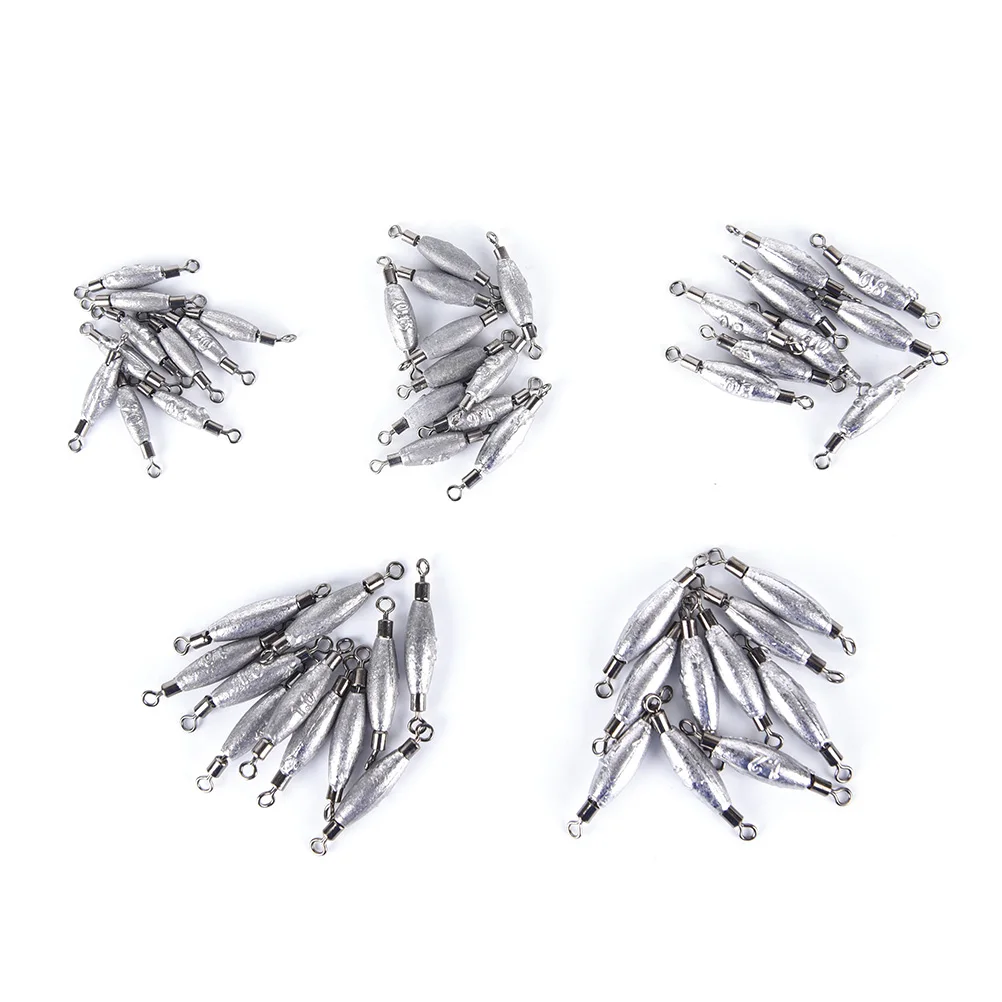 10 шт./лот медные грузила рыболовные Вертлюги свинцовые каменистые противовес