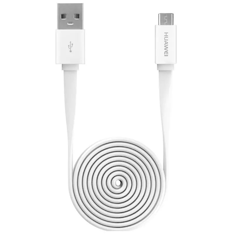 Белый huawei micro usb кабель для передачи данных и зарядки 5В/2а быстрое зарядное устройство 1,5 м micro usb 5 Pin для huawei xiaomi samsung Phone - Цвет: Белый