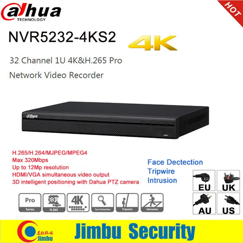 

Dahua NVR kit 1pcs NVR5232-4KS2 & 6Mp IP camera 12pcs lens3.6mm IPC-HFW4636M-I2&8pcs lens2.8mm IPC-HDW4431C-A & 1pcs POE2208P