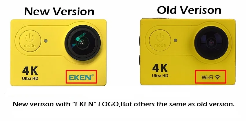 Оригинальная Экшн камера EKEN H9/H9R пульт дистанционного управления Ultra HD 4K 1080P/60fps